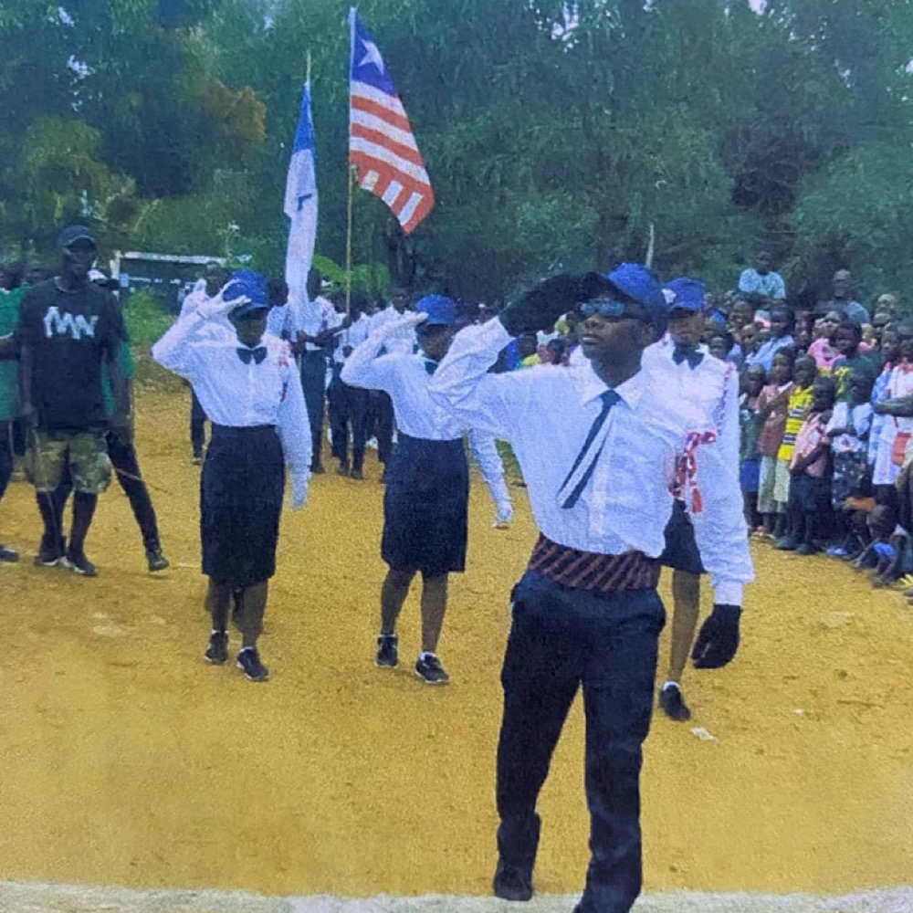 National flag parade