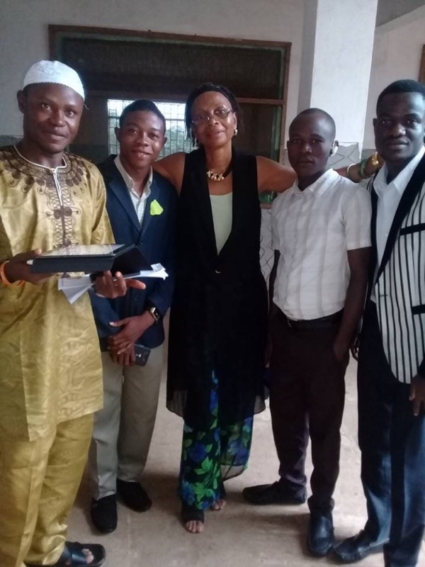 Kingdom Foundation Institute staff and students together at the school